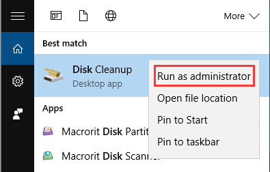 run_disk_cleanup