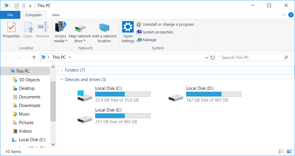 fixed low disk space problem
